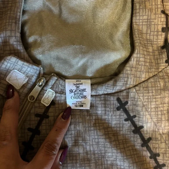 Oogie Bogie Costume for Kids - Picture 6 of 7